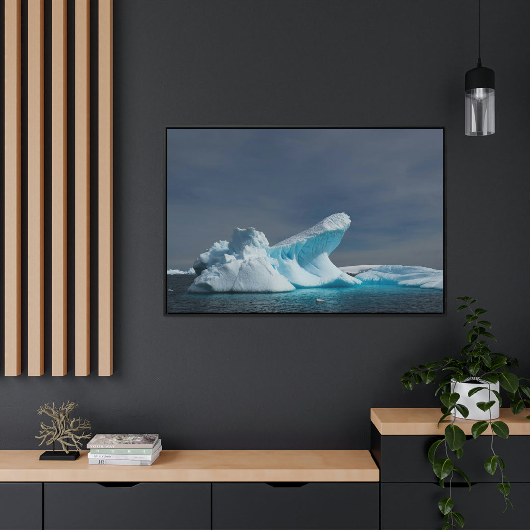 The Angles of an Iceberg - Canvas with Frame