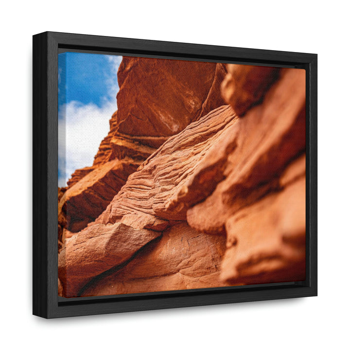 Layers of Rock - Canvas with Frame