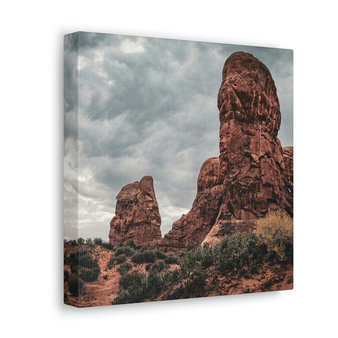 Dramatic Rocks - Canvas