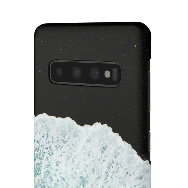 A Wave on Volcanic Sand - Phone Case