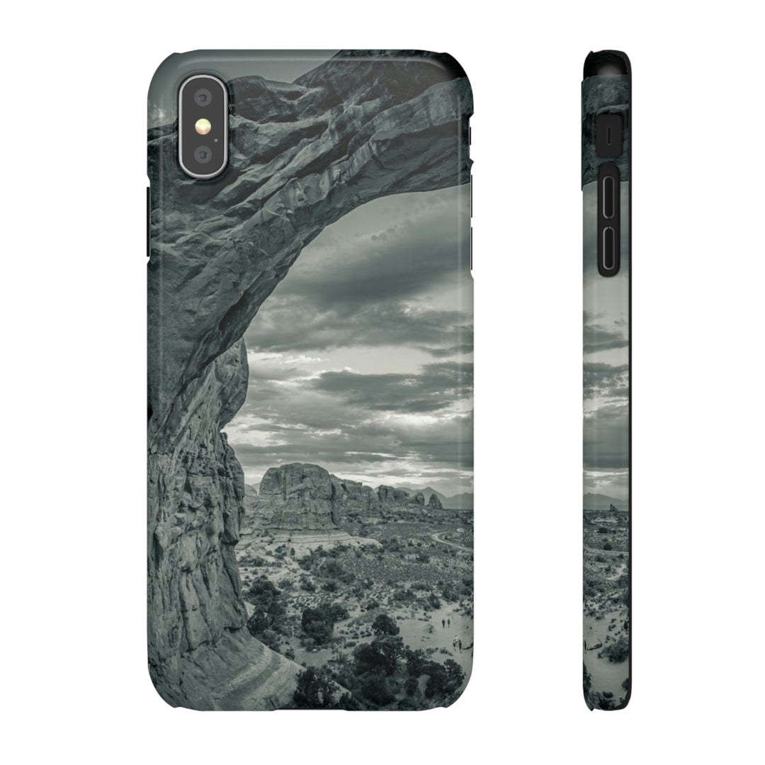 Natural Frames Part 2 in Black and White - Phone Case