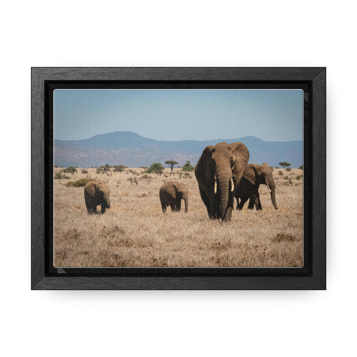 Family March - Canvas With Frame