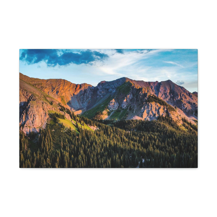 Fading Mountain Light - Canvas