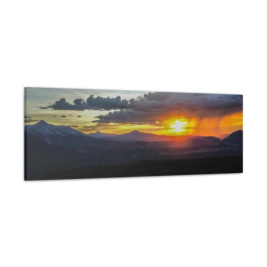 Rainy Sunset - Canvas