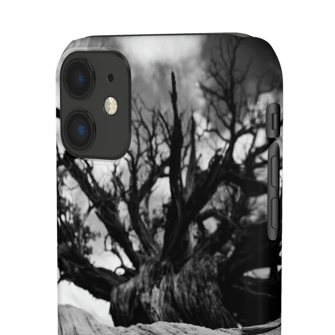 Desert Reach in Black and White - Phone Case