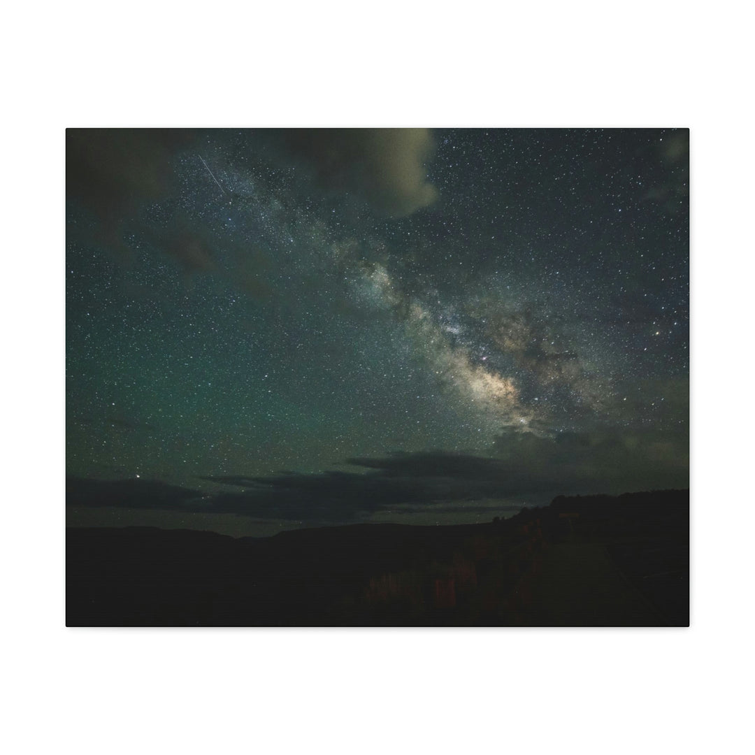 Milky Way Through the Clouds Part 2 - Canvas