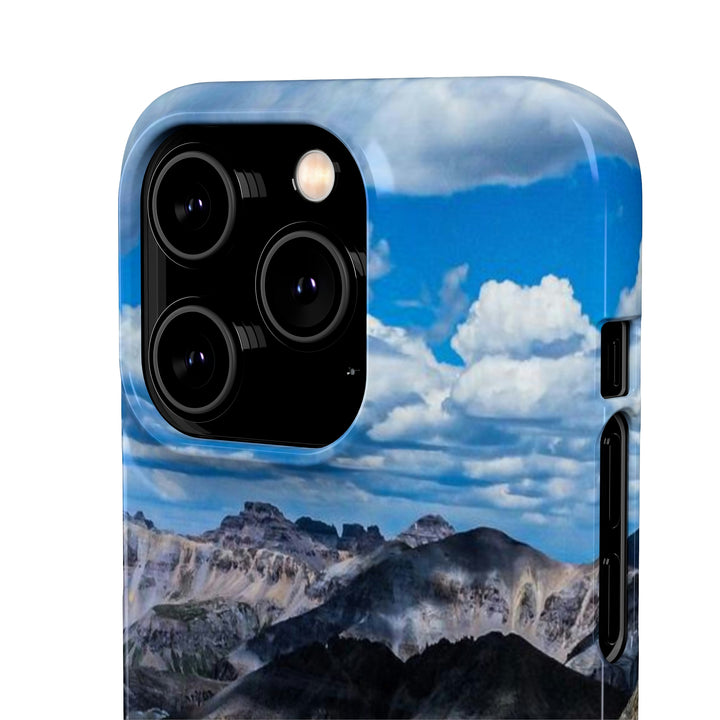 Imogene Pass From the Air - Phone Case