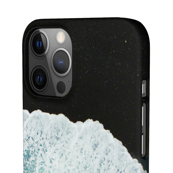 A Wave on Volcanic Sand - Phone Case