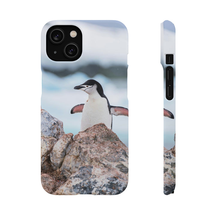 Stretched Penguin - Phone Case