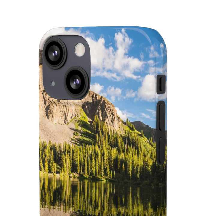 Mountain Scene Reflected - Phone Case