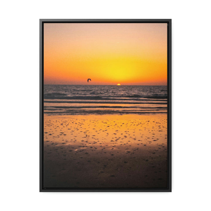 Sunrise on the Sea - Canvas with Frame