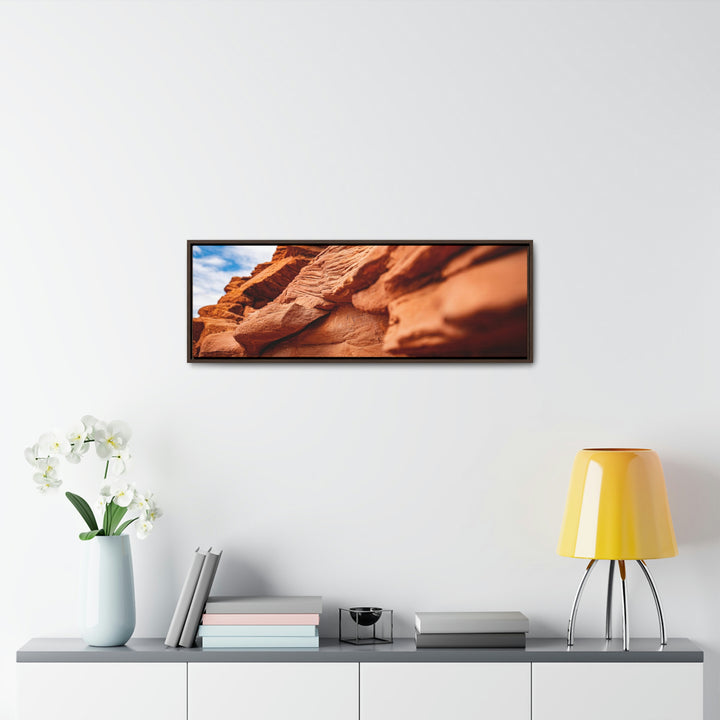 Layers of Rock - Canvas with Frame