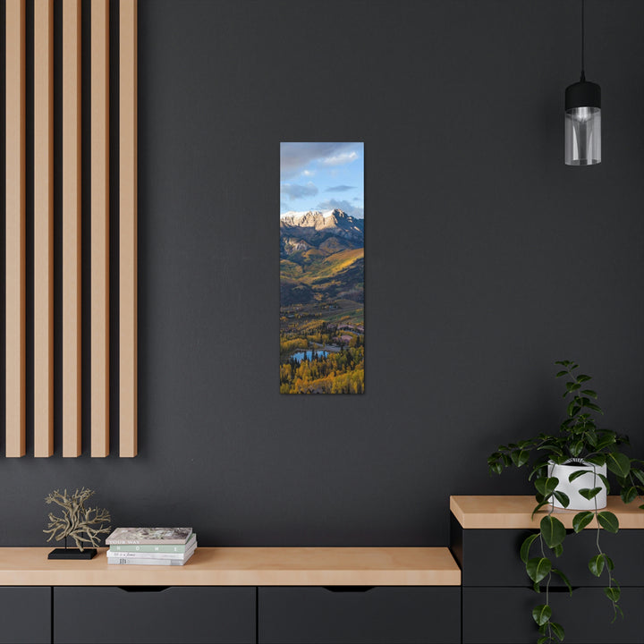 Glowing Mountainside - Canvas