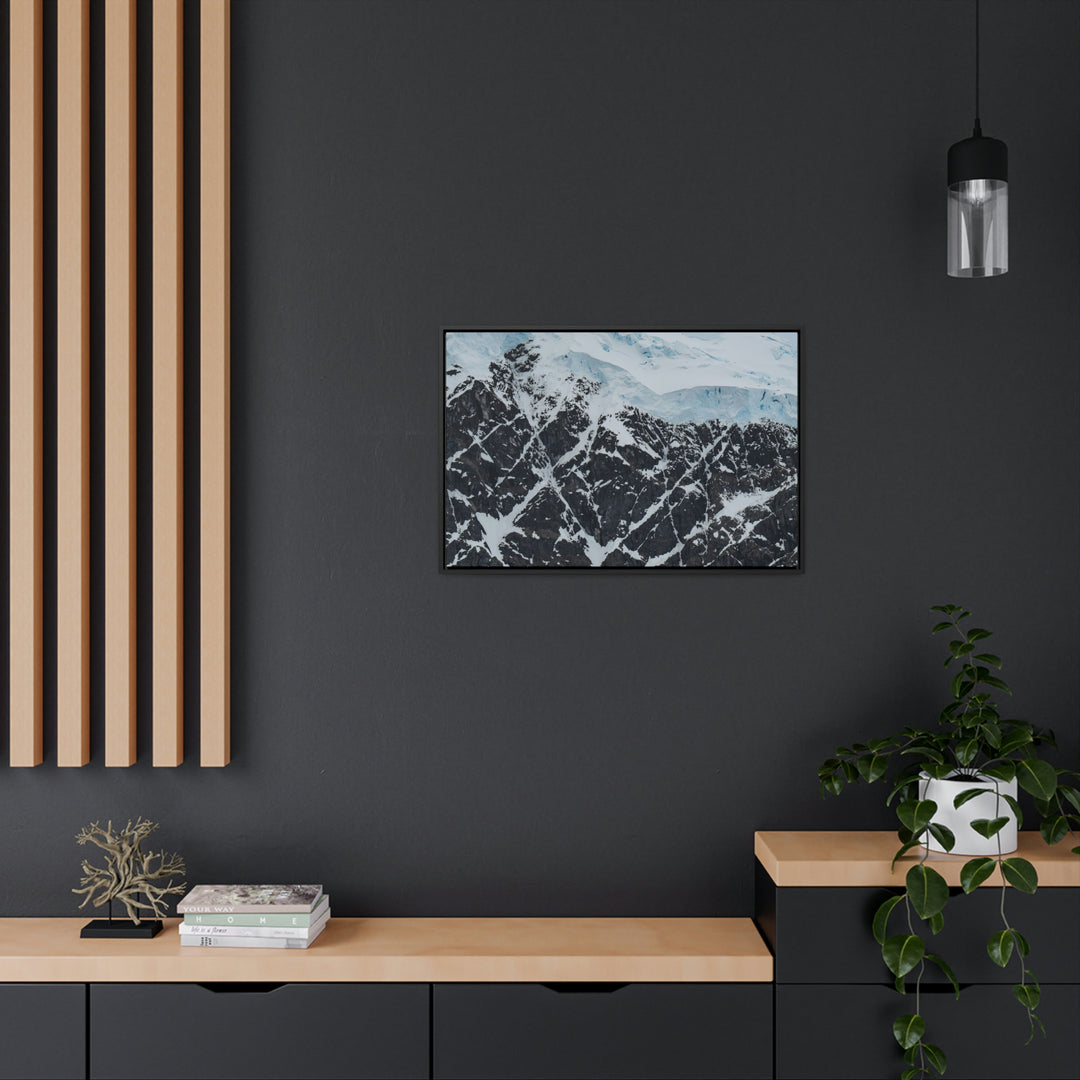 Ancient Ice - Canvas with Frame