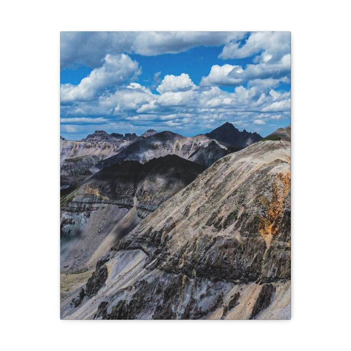 Imogene Pass From the Air - Canvas