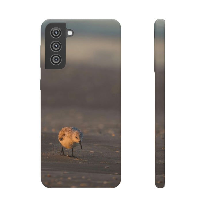 Feeding Sanderling - Phone Case