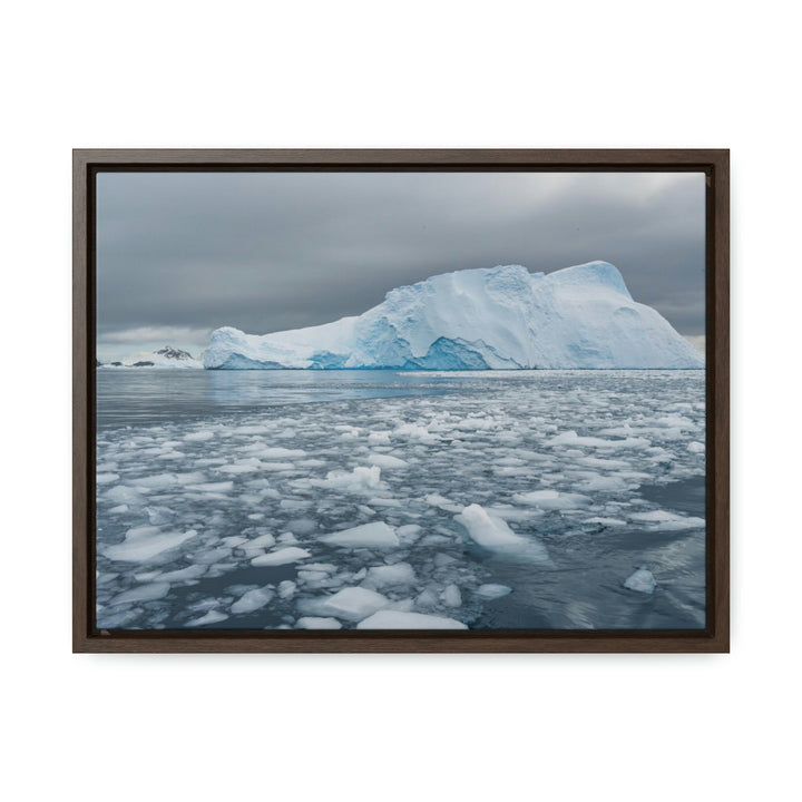 Lane of Ice - Canvas with Frame