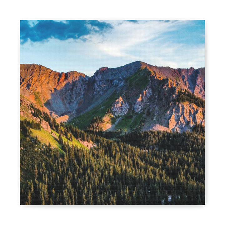 Fading Mountain Light - Canvas