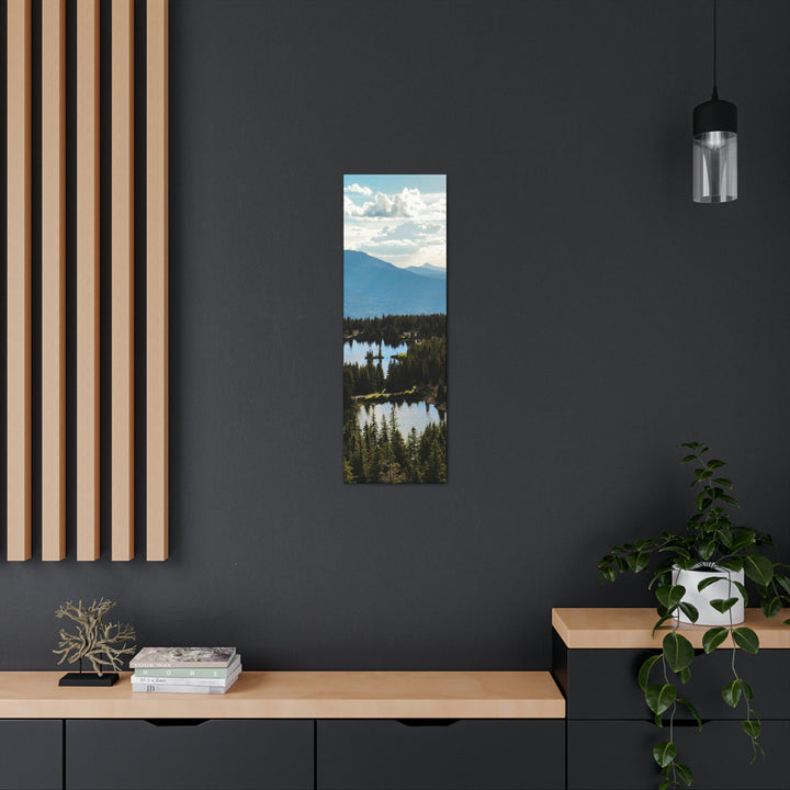 Cool Mountain Lakes - Canvas