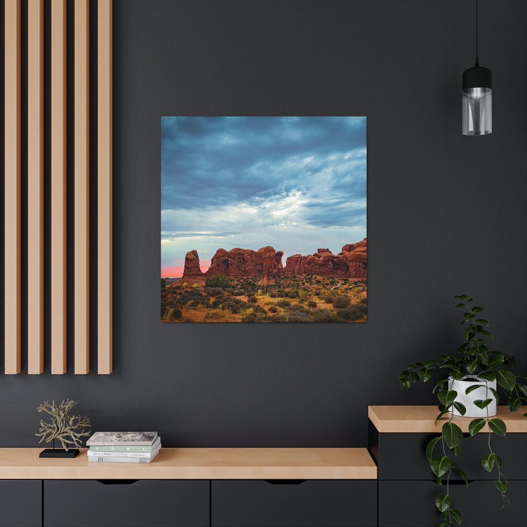 Arches at Sunset - Canvas