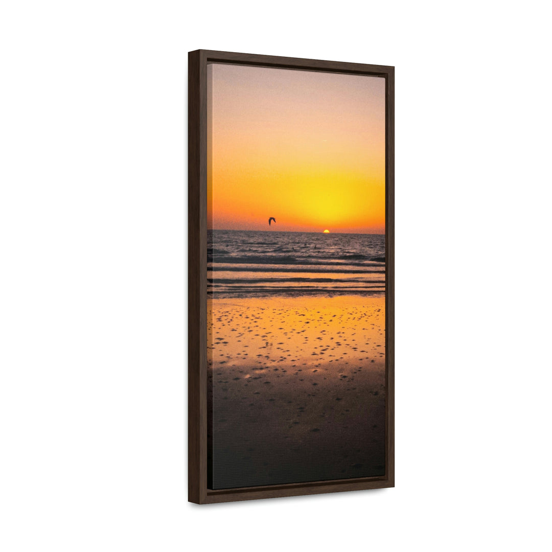 Sunrise on the Sea - Canvas with Frame