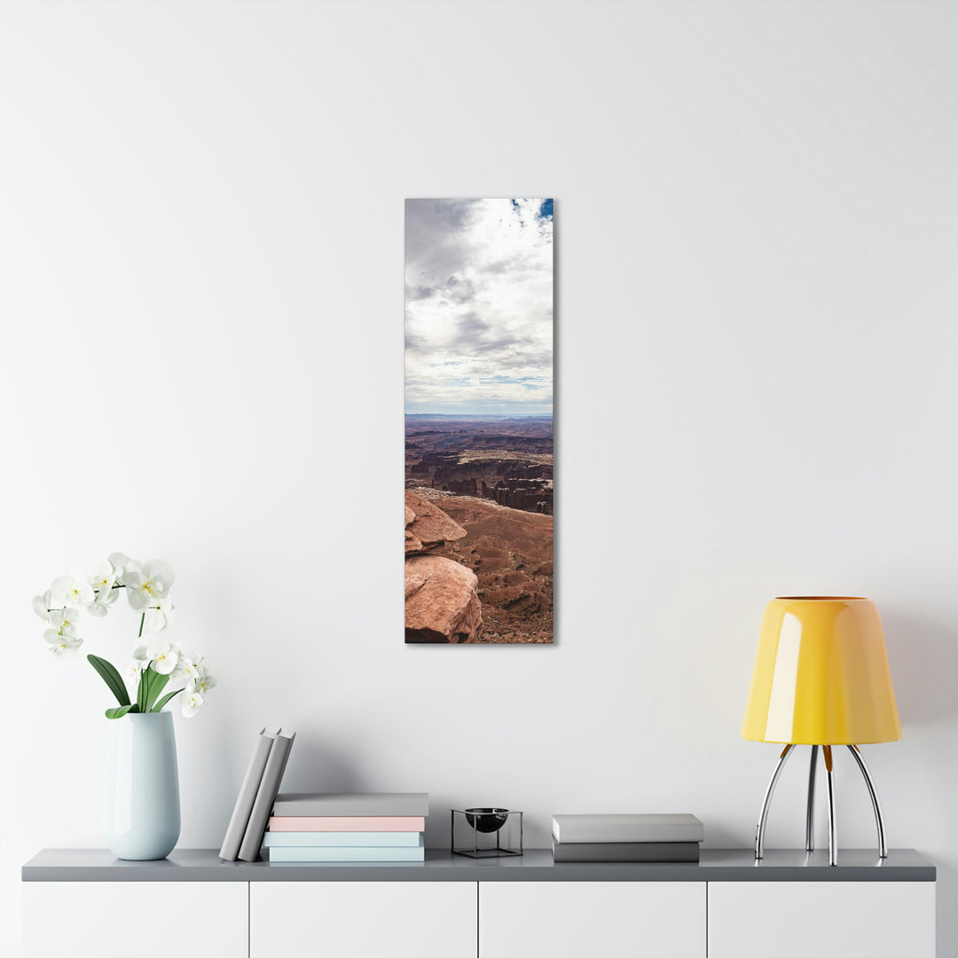 The Canyon Below - Canvas