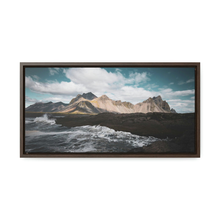 Crashing Sea - Canvas with Frame