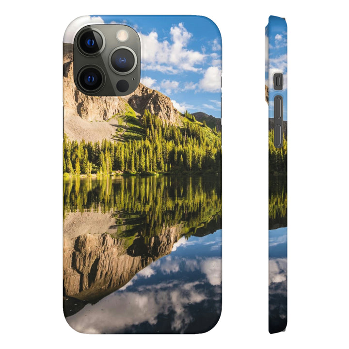 Mountain Scene Reflected - Phone Case