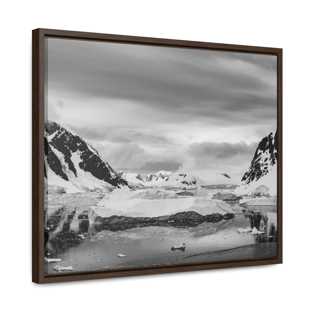 A Still Day in Black and White - Canvas with Frame