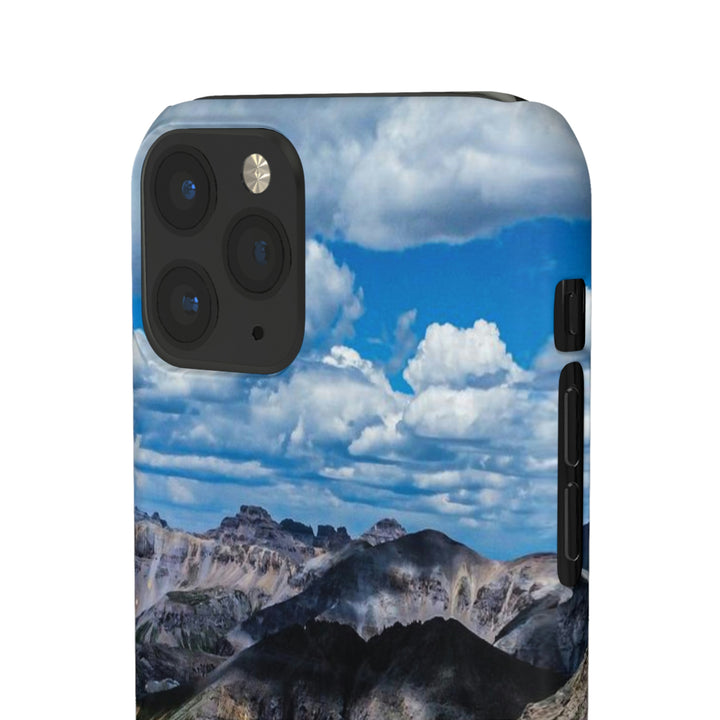 Imogene Pass From the Air - Phone Case