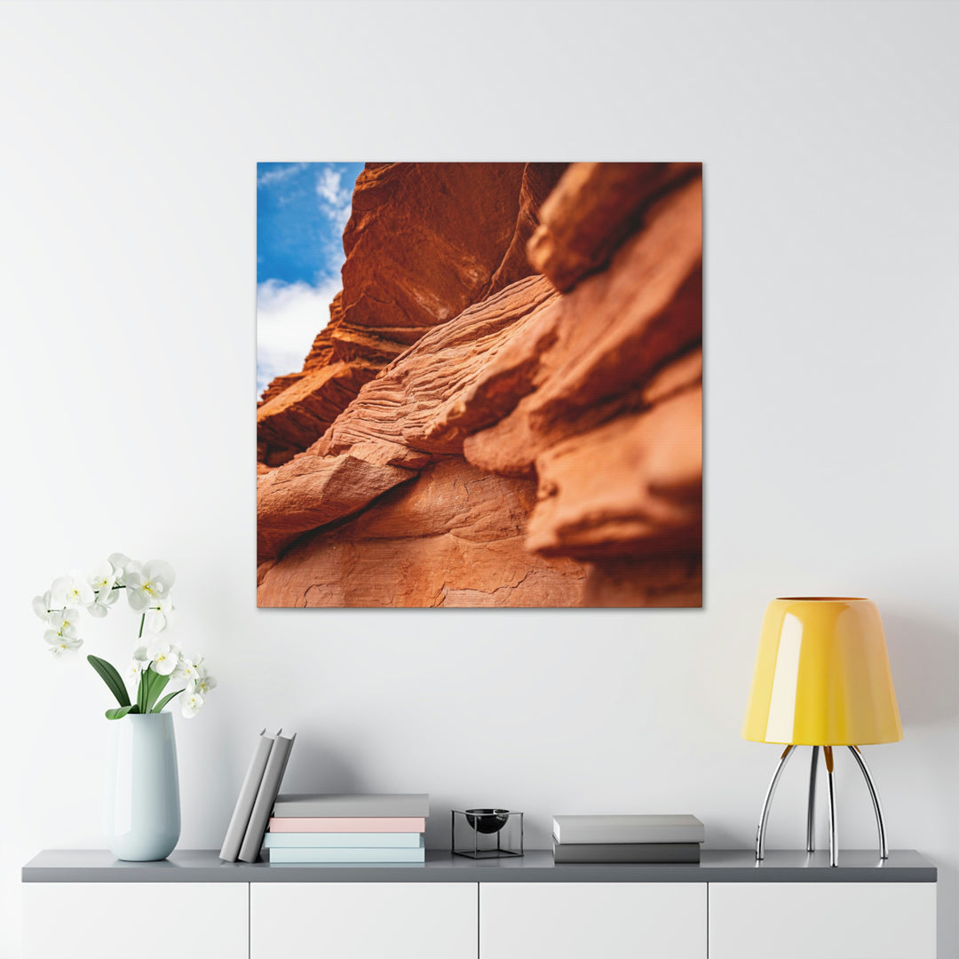 Layers of Rock - Canvas