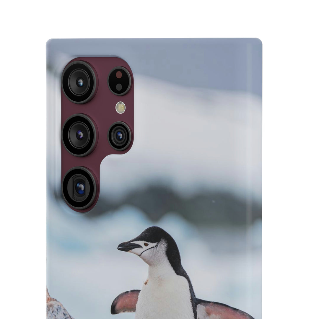 Stretched Penguin - Phone Case