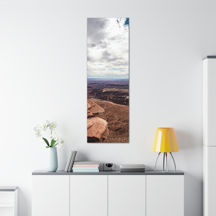 The Canyon Below - Canvas