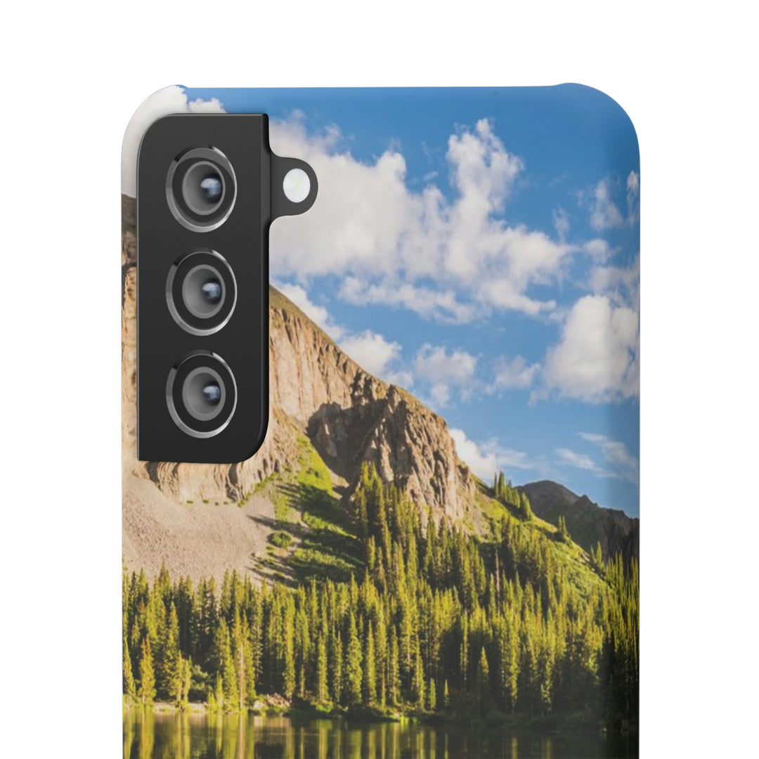 Mountain Scene Reflected - Phone Case