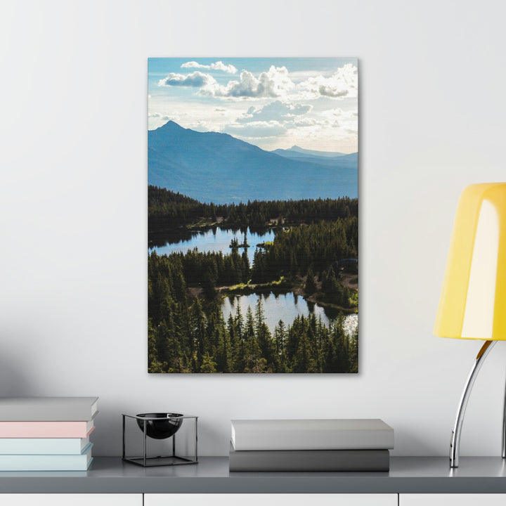 Cool Mountain Lakes - Canvas