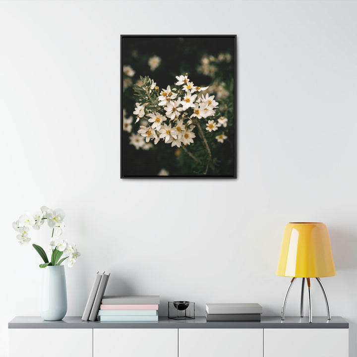 A Touch of White - Canvas with Frame