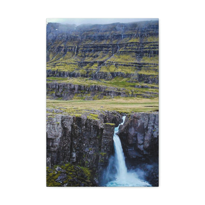 A Remote Waterfall - Canvas