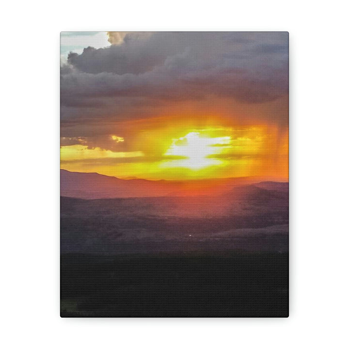 Rainy Sunset - Canvas