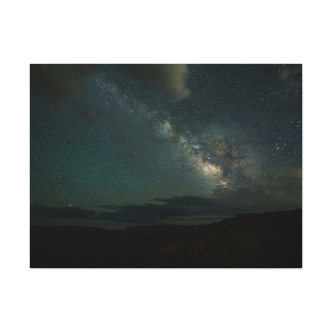 Milky Way Through the Clouds Part 2 - Canvas