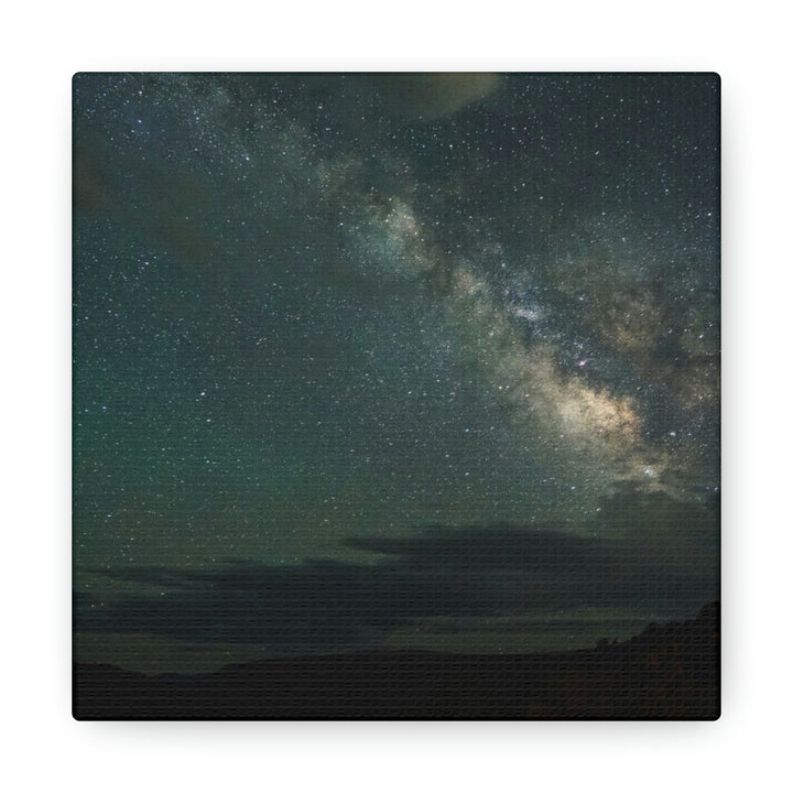 Milky Way Through the Clouds Part 2 - Canvas