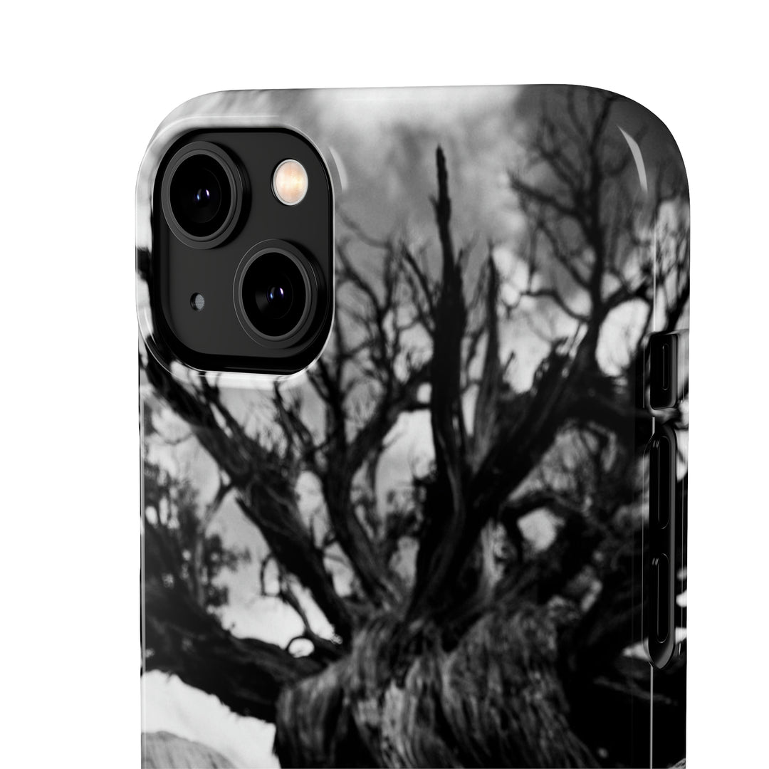 Desert Reach in Black and White - Phone Case