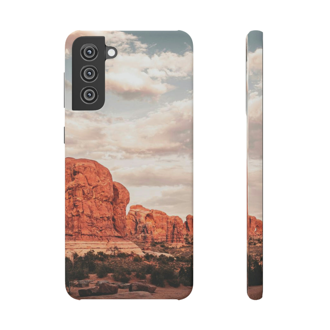 A Desert Sunset - Phone Case