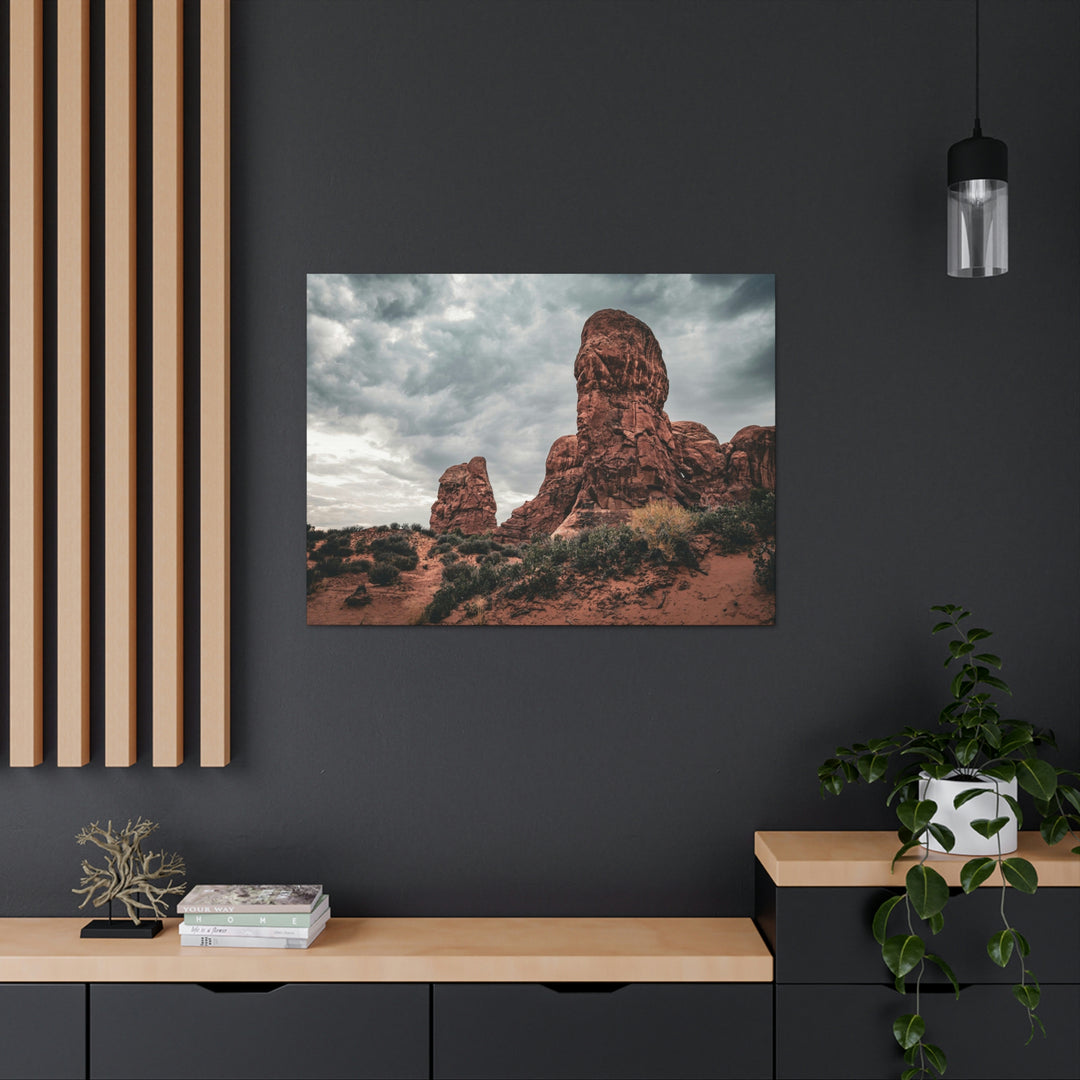 Dramatic Rocks - Canvas