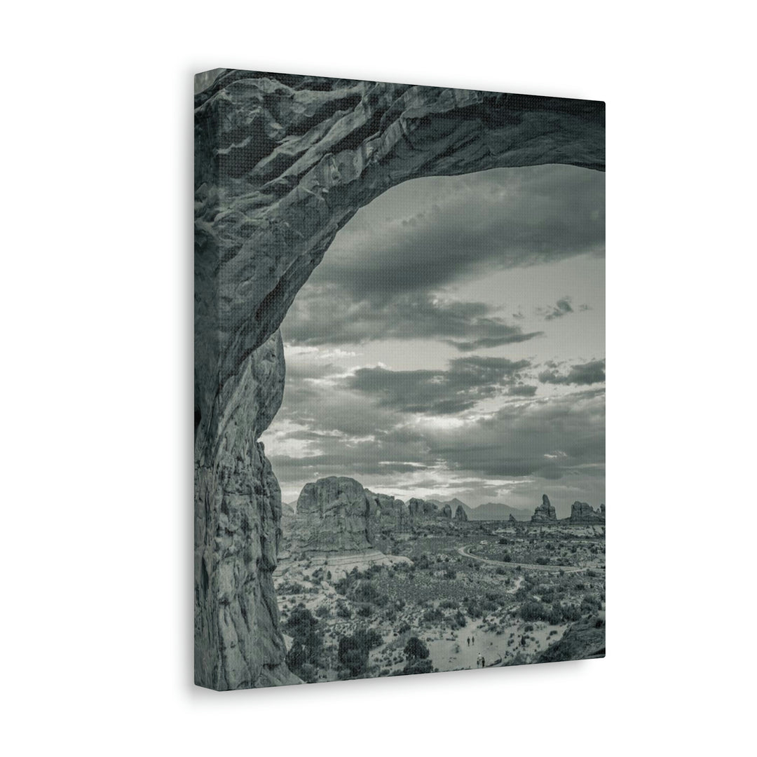 Natural Frames Part 2 in Black and White - Canvas