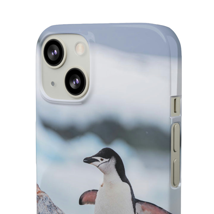 Stretched Penguin - Phone Case