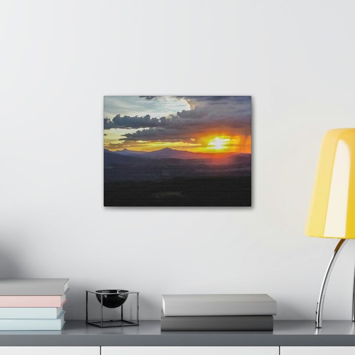 Rainy Sunset - Canvas