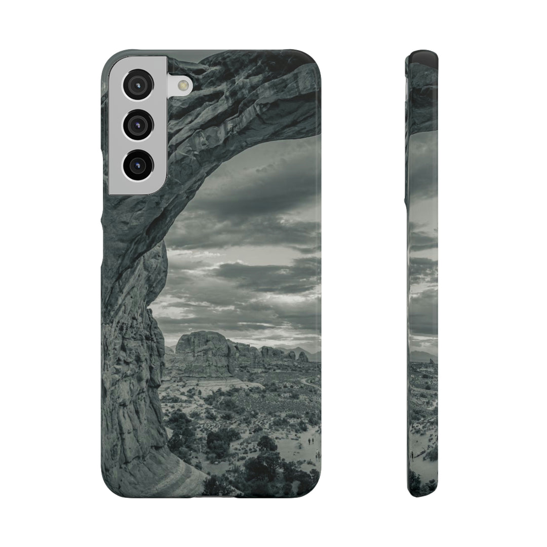 Natural Frames Part 2 in Black and White - Phone Case