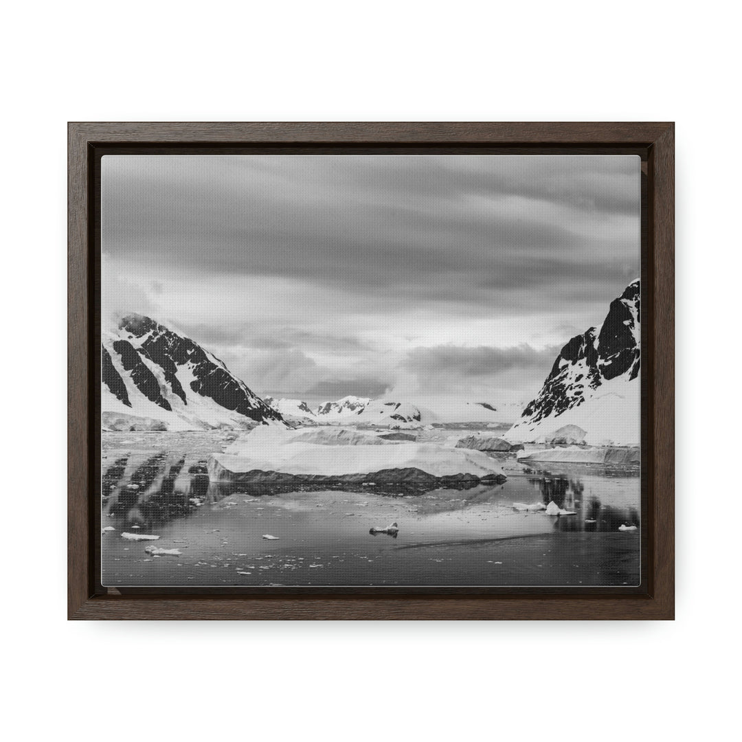 A Still Day in Black and White - Canvas with Frame