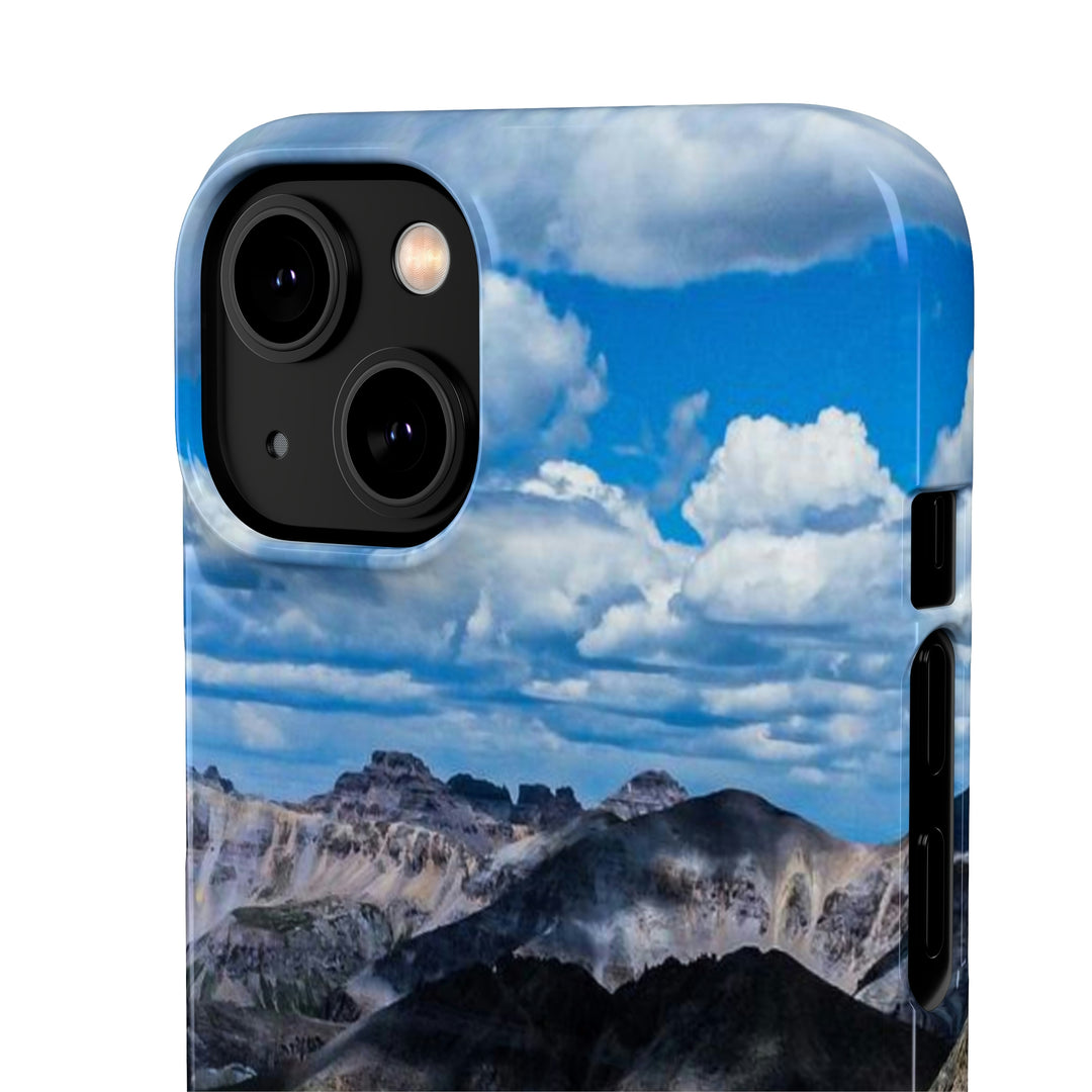 Imogene Pass From the Air - Phone Case