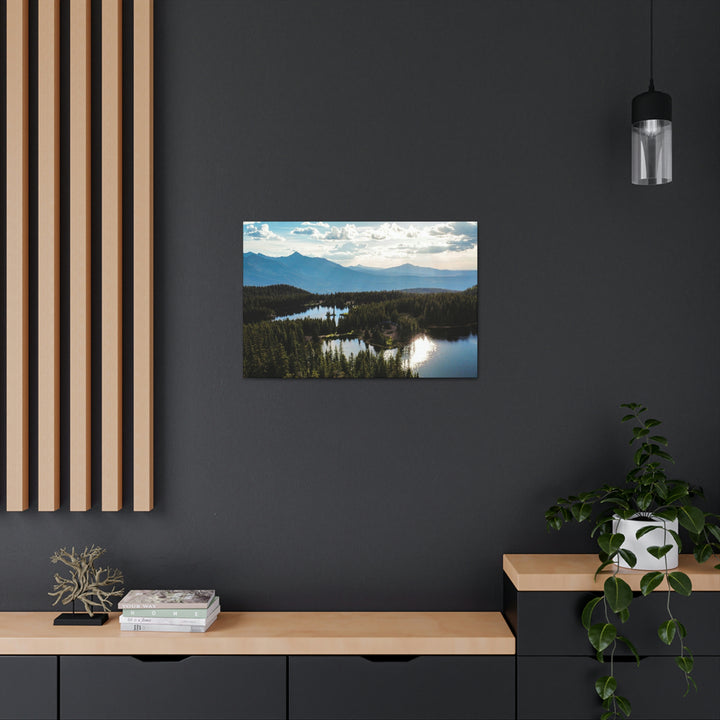 Cool Mountain Lakes - Canvas